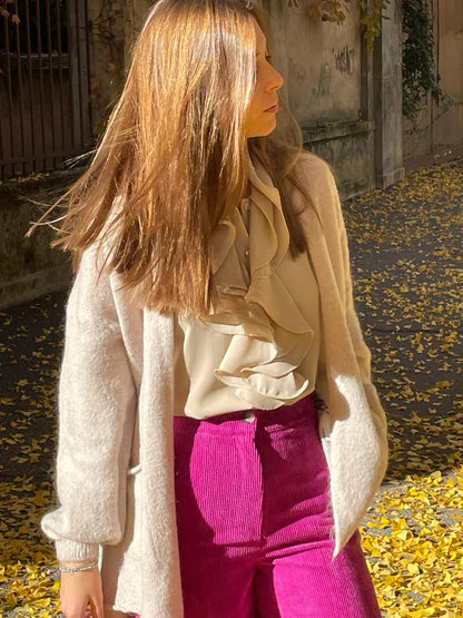 Cardigan in maglia