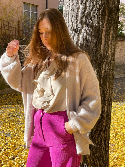 Cardigan in maglia