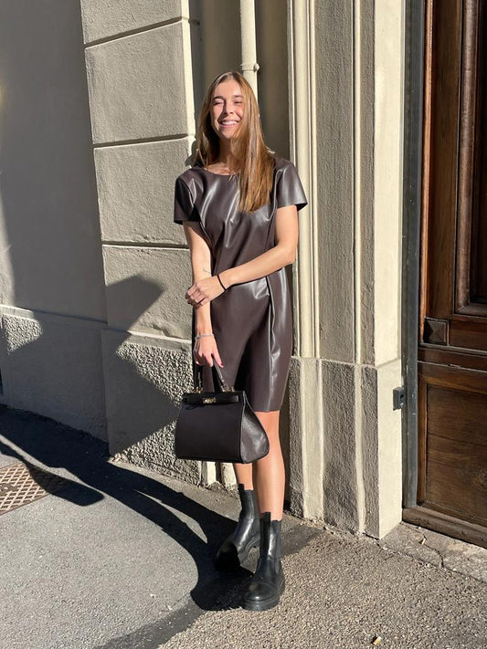 Abito Helena in eco pelle