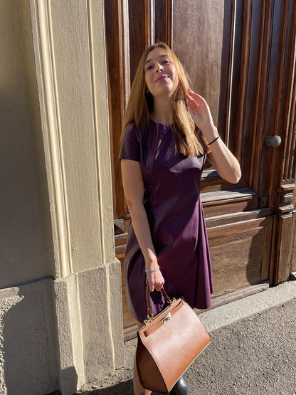 Abito Helena in eco pelle