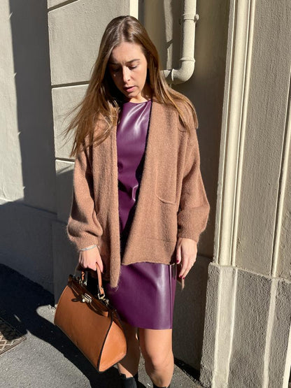 Cardigan in maglia