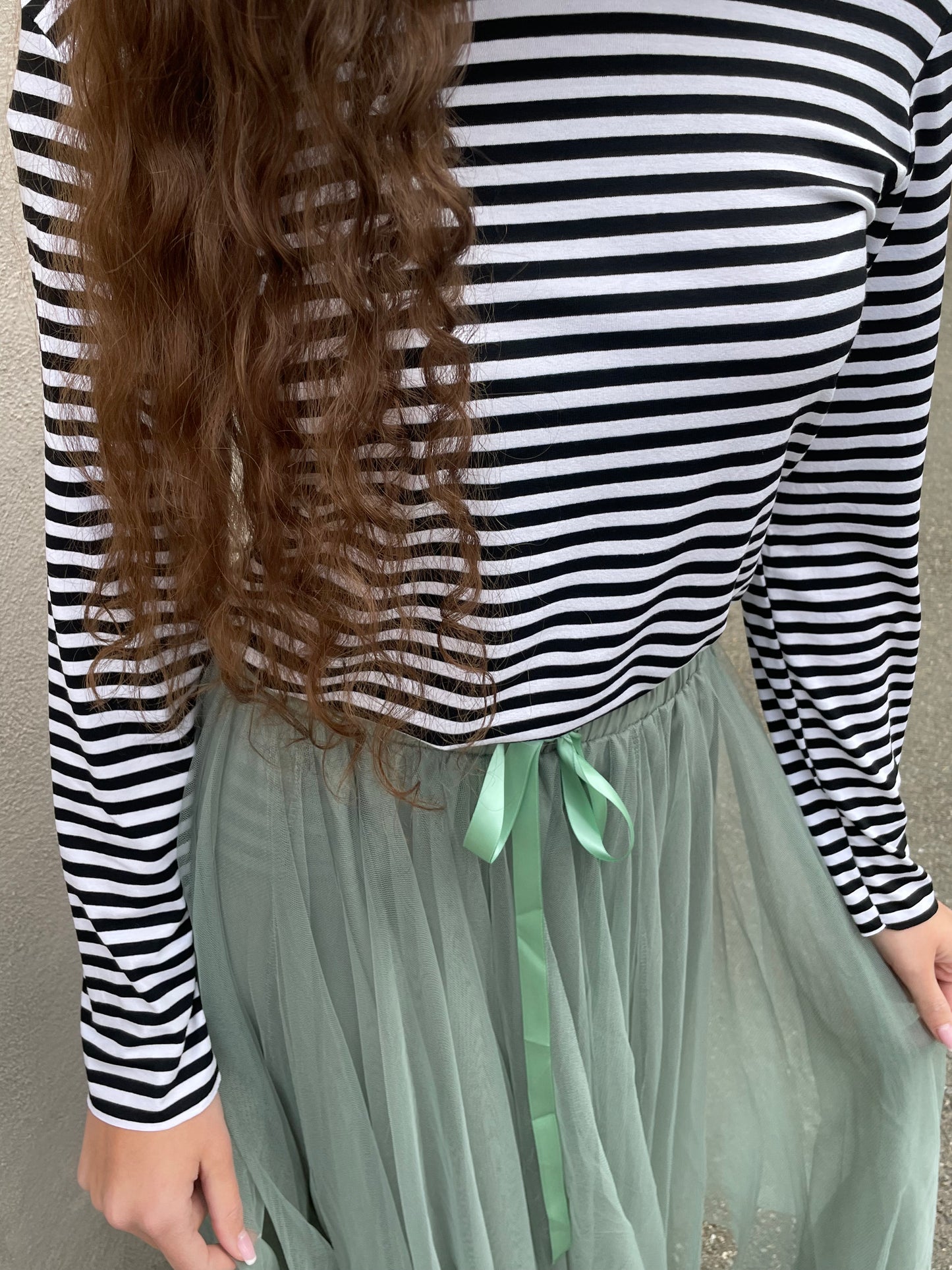 Maglia basic a righe