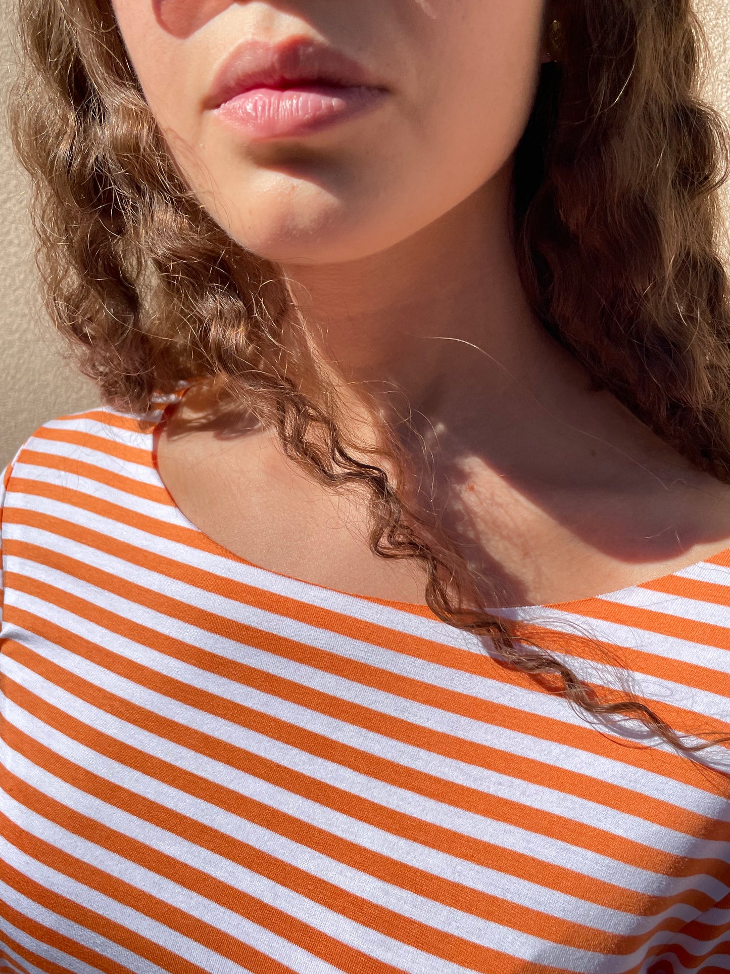 Maglia basic a righe