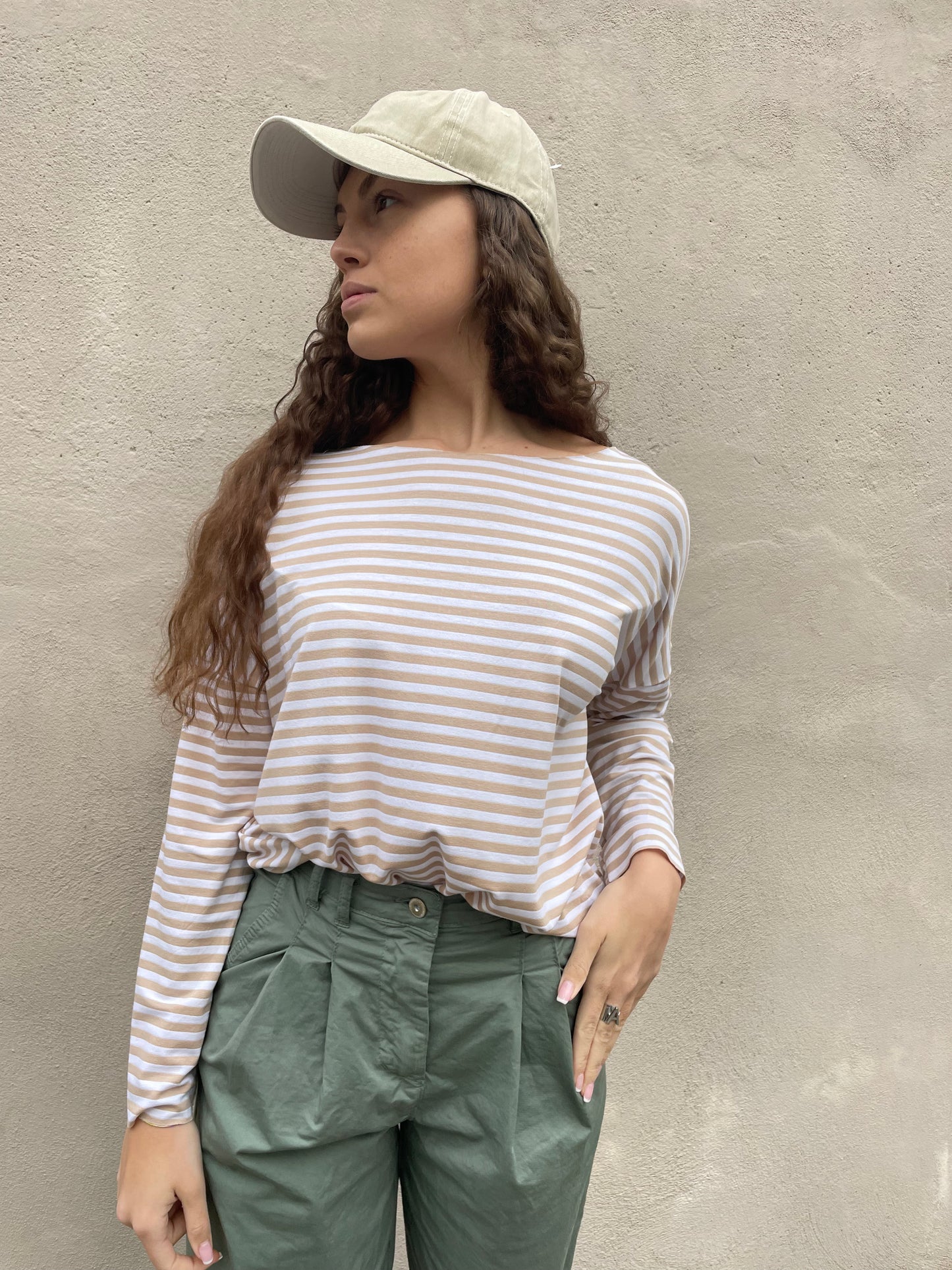 Maglia righe over